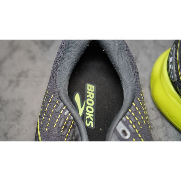 Brooks Glycerin 20 Mens 14 Shoes Gray Yellow Running Sneaker Gym 1103821D012 main image 7
